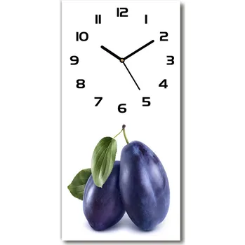 Hodiny Moderní hodiny nástěnné Švestky