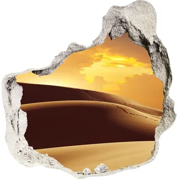 Fototapeta Nálepka fototapeta 3D výhled Velbloud Sahara