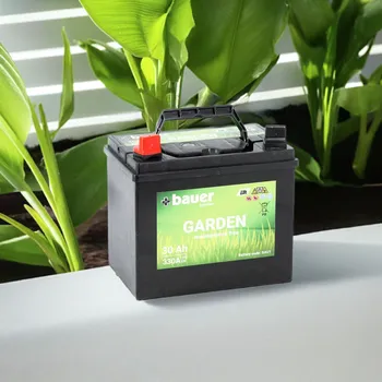 Autobaterie Baterie Bauer Garden U1 12V 30Ah 330A, levá