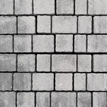 Dlažba SEMMELROCK STEIN + DESIGN SEMMELROCK Dlažba ARTE Square kombi 8 cm NOVINKA šedočerná stínovaná