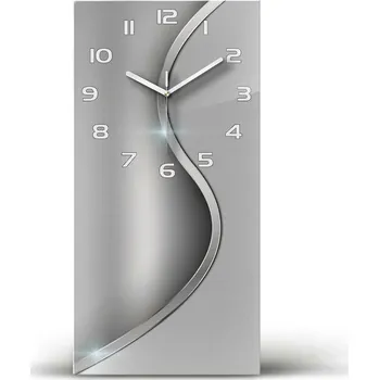 Hodiny Nástěnné hodiny Kovová abstrakce