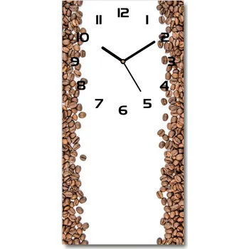 Hodiny Moderní hodiny nástěnné Zrnka kávy