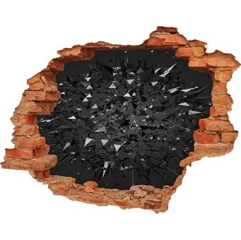 Fototapeta Samolepící díra na stěnu Abstrakce 3D