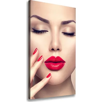 Obraz Vertikální Foto obraz na plátně Červená ústa