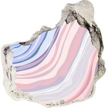 Fototapeta Fototapeta díra na zeď Abstrakce vlny