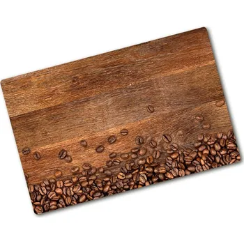 Kuchyňské prkénko Deska na krájení tvrzená Zrnka kávy