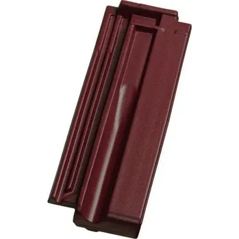 pálená krytina TONDACH Renoton 14 (Brněnka 14) HRANICE Poloviční taška 1/2 Červená Amadeus Glazura