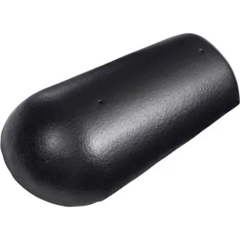 Střecha BRAMAC Hřebenáč EU STAR Koncový hřebenáč s vrutem Ebenově Černá