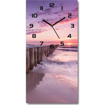 Hodiny Moderní hodiny nástěnné Vlnolam