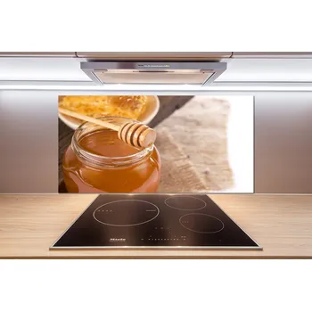 Obklad Skleněný panel do kuchyně Med