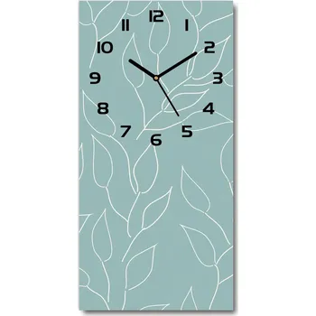 Hodiny Moderní hodiny nástěnné Listí