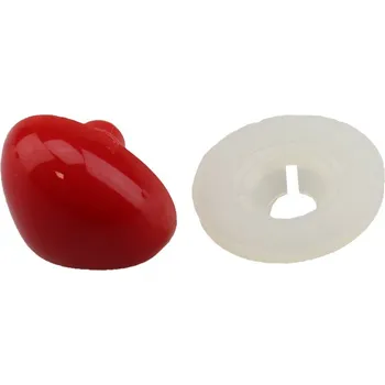 Pro Háčkování Čumáček bezpečnostní 16 x 12 mm červený