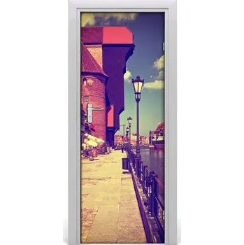 Fototapeta Fototapeta samolepící na dveře Gdaňsk Polsko 85x205 cm