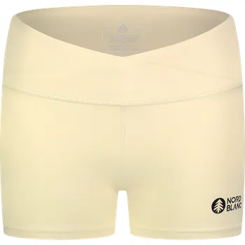 Dámské kalhoty Dámské fitness šortky NORDBLANC NBSPL8038 BÉŽOVÁ 42