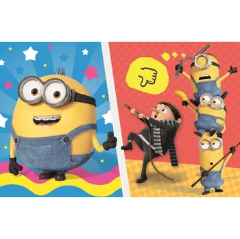 Puzzle Trefl puzzle Mimoni – dobrá parta, 54 dílků