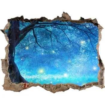 Fototapeta Fototapeta díra na zeď Tajemný les