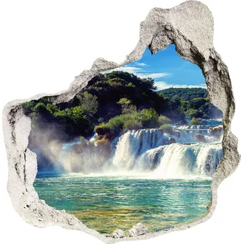Fototapeta Díra 3D foto tapeta nálepka Vodopády Krka