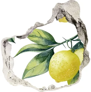 Fototapeta Samolepící nálepka beton Citrony