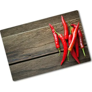 Kuchyňské prkénko Deska na krájení tvrzená Chilli