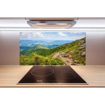 Obklad Panel do kuchyně Zelené pahorky