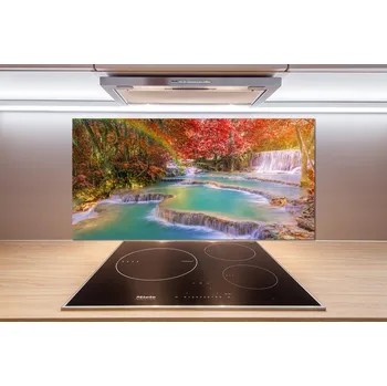 Obklad Skleněný panel do kuchyně Kaskáda