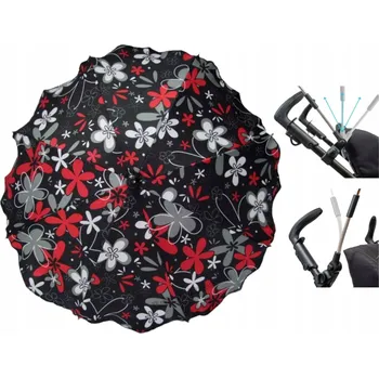 Stínicí technika Slunečník na kočárek Skyline 63 cm, vícebarevný