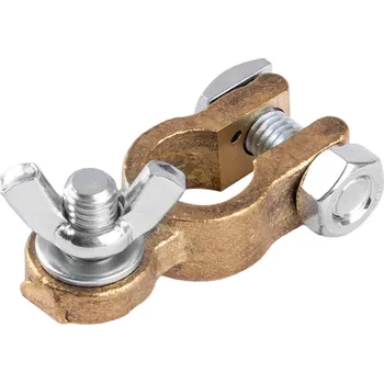 Autobaterie Mosazný terminál baterie BUTTERFLY 600AMP MINUS AMIO-01661MOT