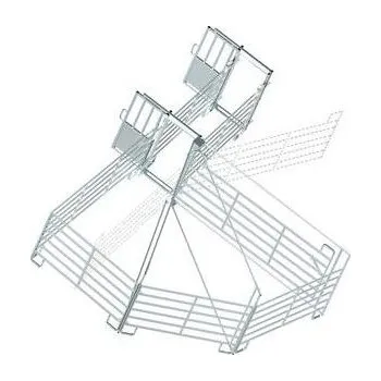 Naháněcí a manipulační souprava pro skot ECONOMY SLIDE