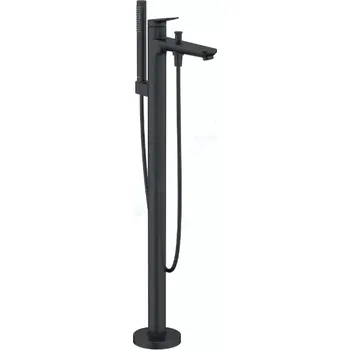 Vodovodní baterie Duravit Wave Vanová baterie do podlahy, matná černá, WA5250000046