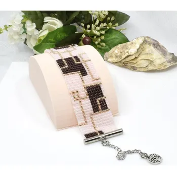 Náramek Mijabijoux Masivní tkaný náramek II MB00470