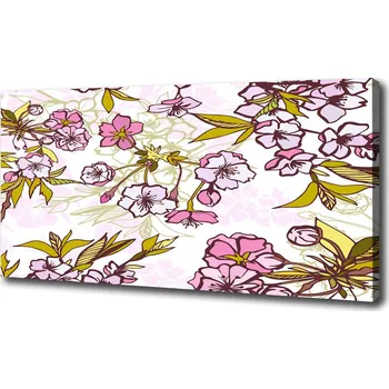 Obraz Foto obraz na plátně do obýváku Květy višně