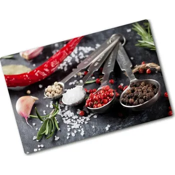 Kuchyňské prkénko Deska na krájení tvrzená Bylinky a koření