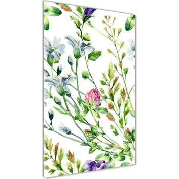 Obraz Moderní akrylový fotoobraz vertikální Polní květiny