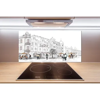 Obklad Dekorační panel sklo Staré město