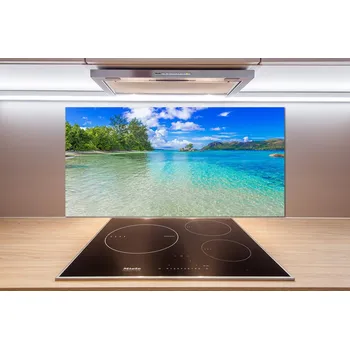 Obklad Panel do kuchyně Pláž Seychely