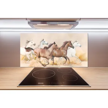 Obklad Panel do kuchyně Koně ve cvalu