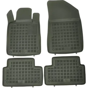 autokoberec Rezaw-Plast gumové koberečky černé s vyšším okrajem Peugeot 508, 10- sada 4 ks