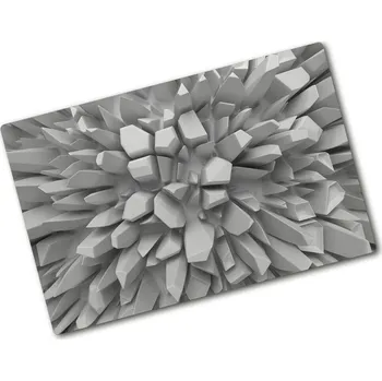 Kuchyňské prkénko Kuchyňská deska skleněná Abstrakce 3D