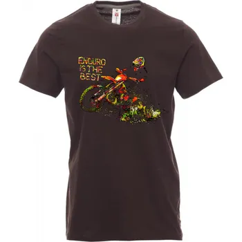 Pánské tričko payper ENDURO 16 Barva: hnědá 11001, Velikost: 3XL