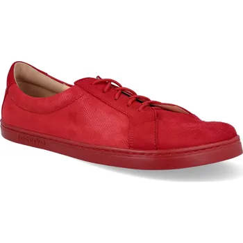 Dámské tenisky Barefoot dámské boty Peerko - Classic Red červené Velikost: 37