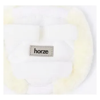 Vybavení pro koně Chránič na poprsník Horze, umělý beránek, světlý