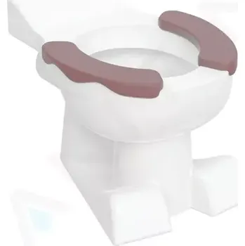 Klozet Geberit Bambini Stojící WC, pro děti, zadní odpad, bílá/karmínová, Y212010000