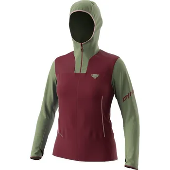 Pánská mikina Mikina Dynafit Traverse PTC Hooded W sage 2025 Barva: vínová / zelená, Velikost: M