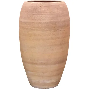 Květináč Terra Moderna Lucca Chalk White Ø 50 cm / V 90 cm