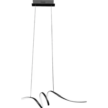 LED Lustr na lanku LOOP LED/28W/230V černá