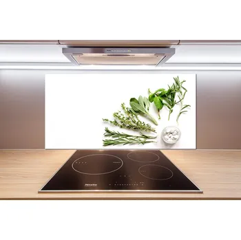 Obklad Skleněný panel do kuchyně Byliny