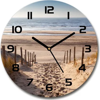 Hodiny Skleněné hodiny na stěnu Duny