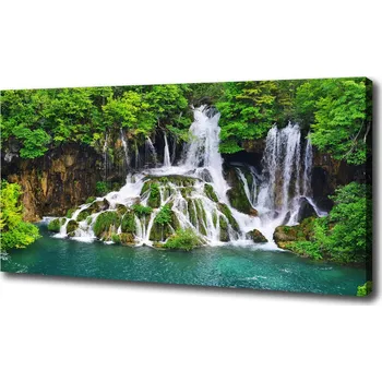 Obraz Foto obraz na plátně Vodopád v horách