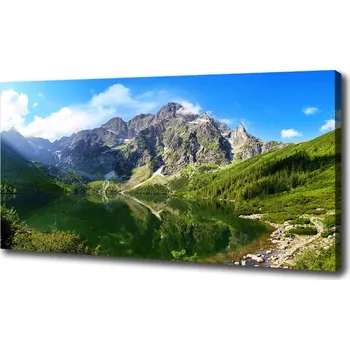 Obraz Foto obraz na plátně Mořské oko Tatry