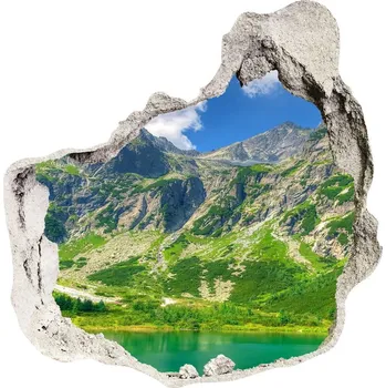 Fototapeta Díra 3D foto tapeta nálepka Jezero v horách